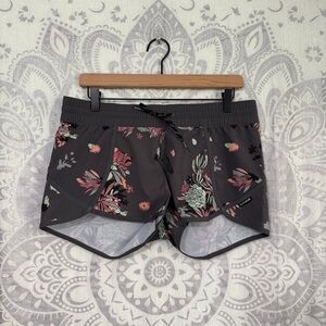 Nwt $50 Dakine Board Shorts Grey Pink Mint M